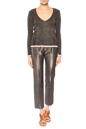 Trousers with a crease, zdjęcie 2 Trousers with a crease od Chloe